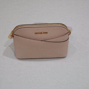 NWT Michael Kors Blush Pink Dome Crossbody Purse